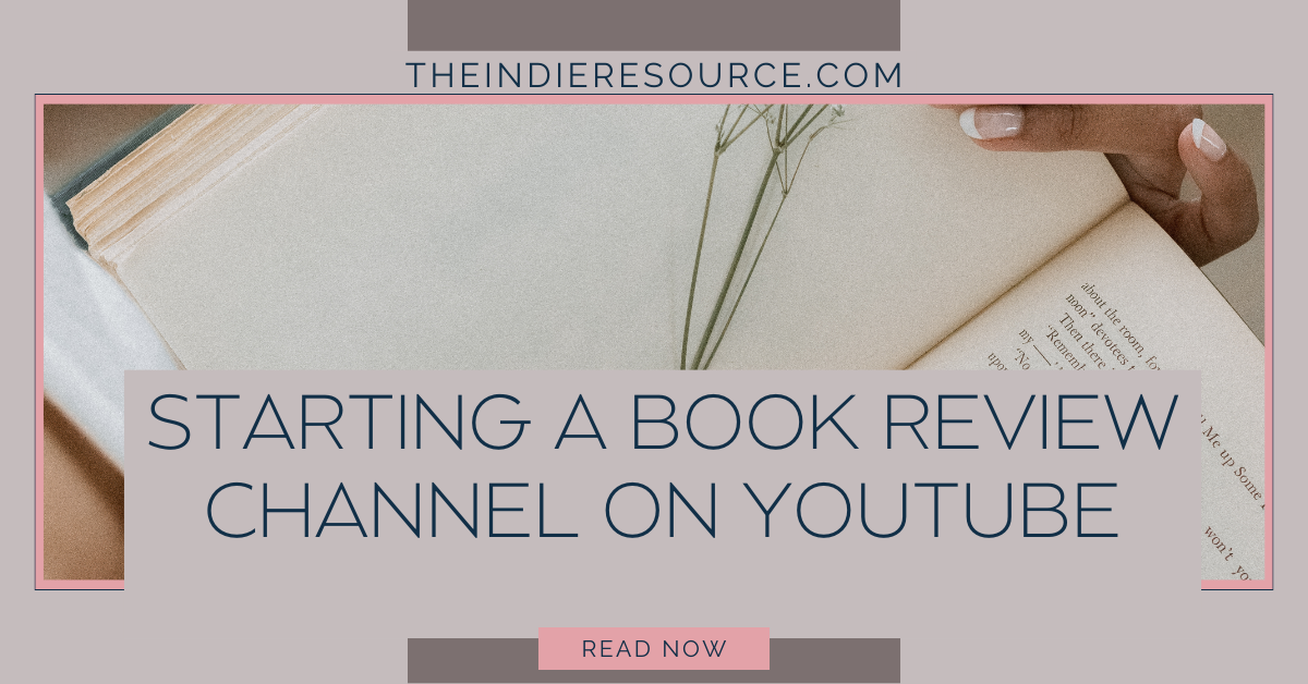 how to start a book review channel on youtube